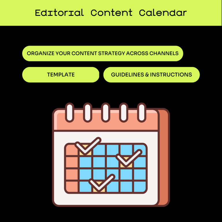 Editorial Content Calendar