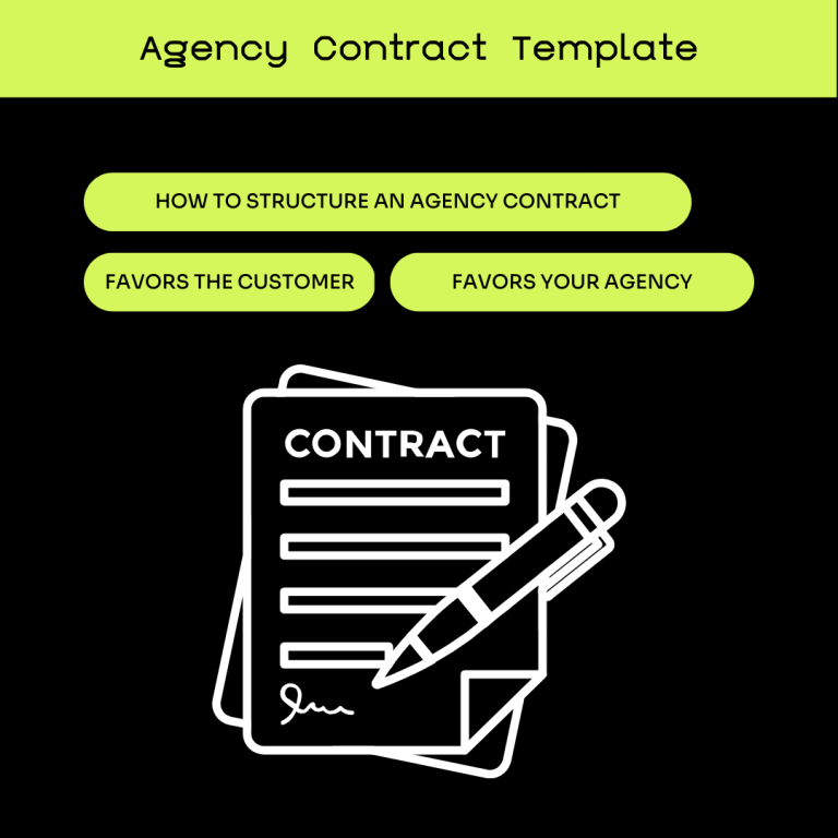 Agency Contract Template